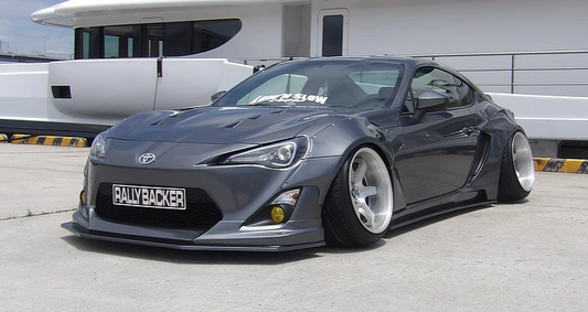 Rallybacker V2  16parts  2012-2016 (Toyota GT86 phase 1 Only)