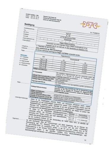 DTC pour pièces de carrosserie Maxton Design (ABS)